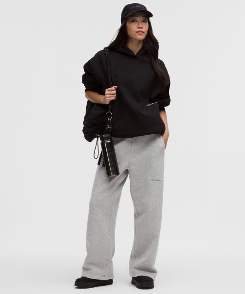 Big Cozy 女士超宽松款阔腿运动裤