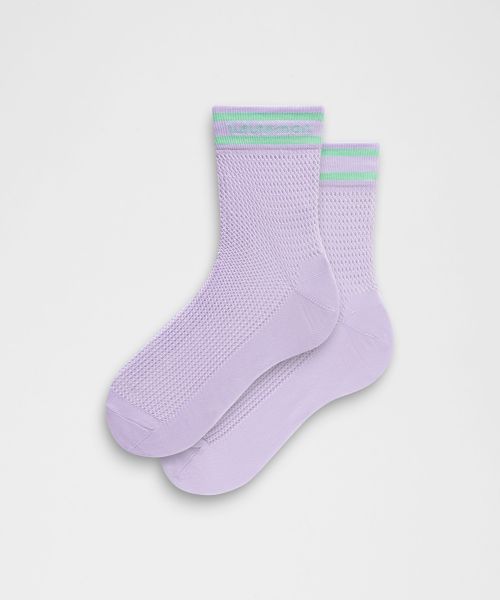 Open Knit 通风孔针织短筒袜