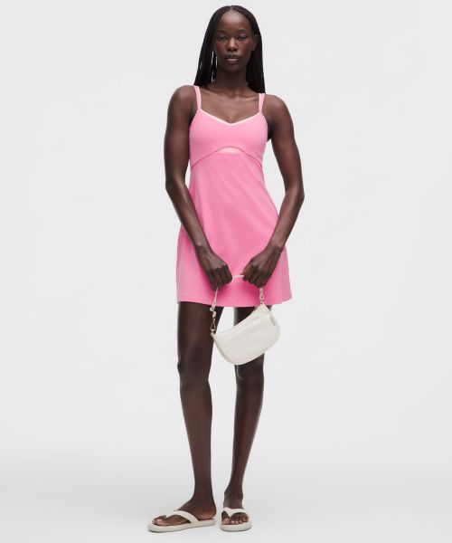 Align™ 女士运动假两件连衣裙