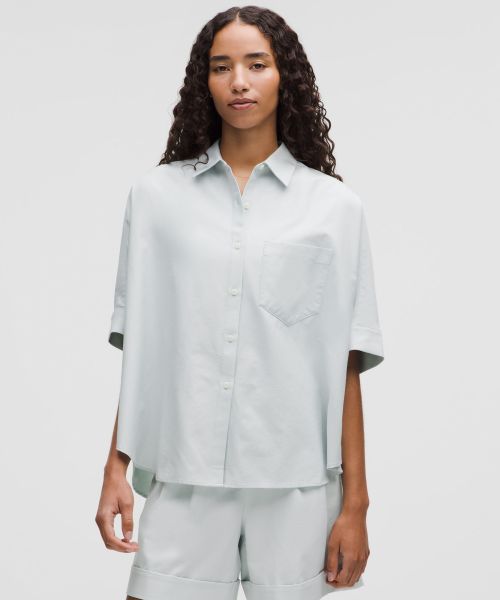 LuluLinen 女士宽松剪裁衬衫
