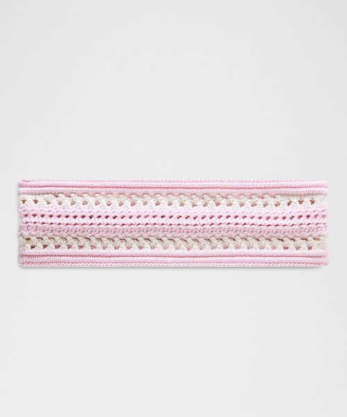 Cotton Crochet 女士棉混纺钩针编织头带