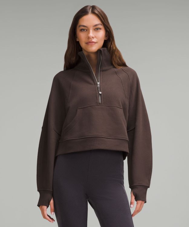 Scuba 女士宽松款烟囱领卫衣