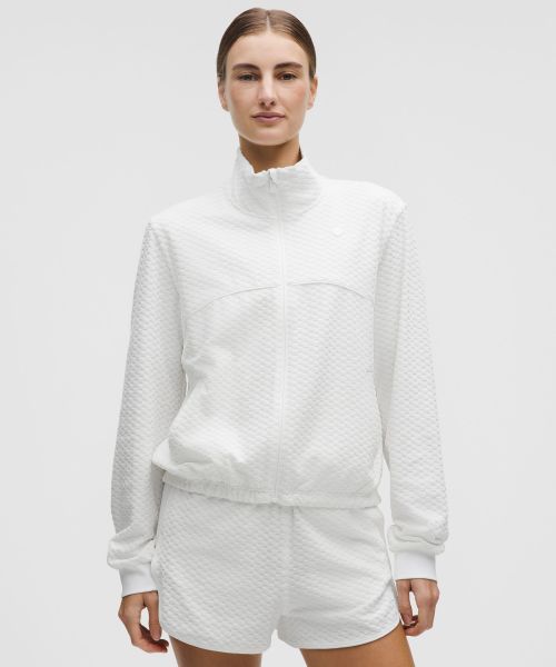 Court Rival 女士网球绒面毛圈布运动夹克