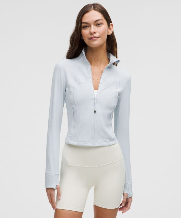 Define 女士短款夹克 *罗纹 Nulu™  芯吸