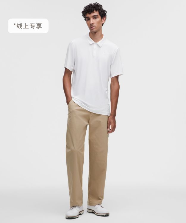 Stretch Twill 男士高尔夫宽松长裤 *常规款