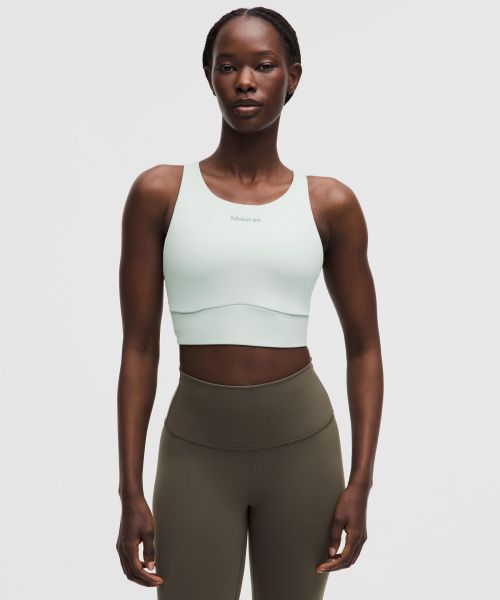 Energy 女士高领口长款运动内衣 *Evolve