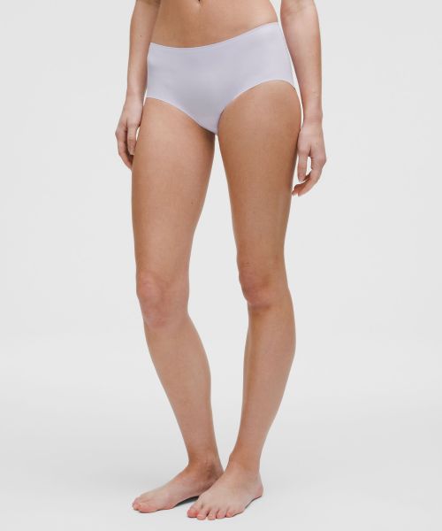 InvisiWear 女士中腰平角内裤 速干芯吸