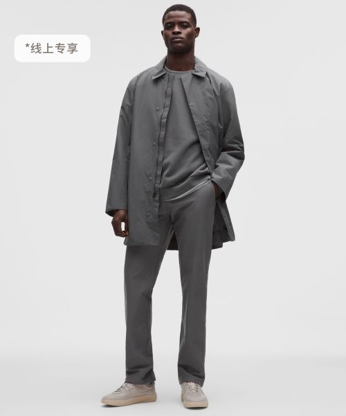 Slacker 男士经典剪裁直筒长裤 32L