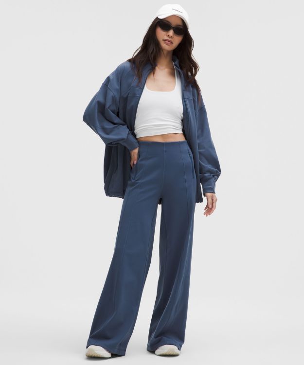 Define 女士高腰阔腿裤 *Luon