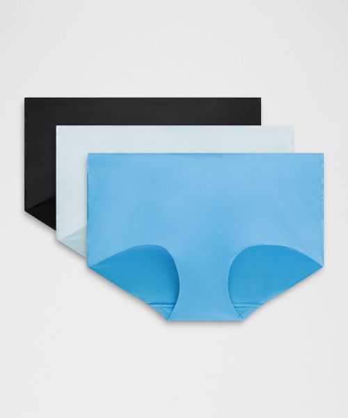 InvisiWear 女士中腰平角内裤 *3 条装