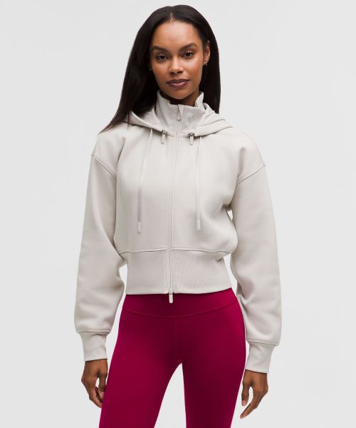 Plush Fleece 女士拉绒可拆卸连帽夹克