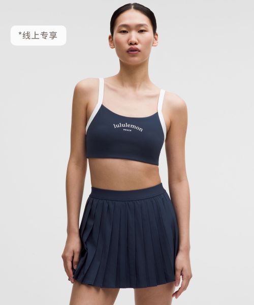 Straight-Strap 女士直肩带运动内衣