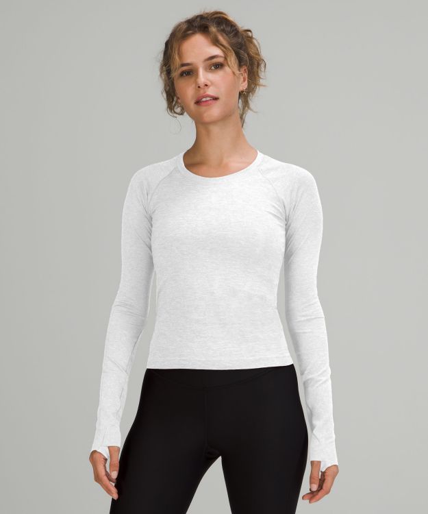 Swiftly Tech 女士运动长袖 T 恤 2.0 *Race