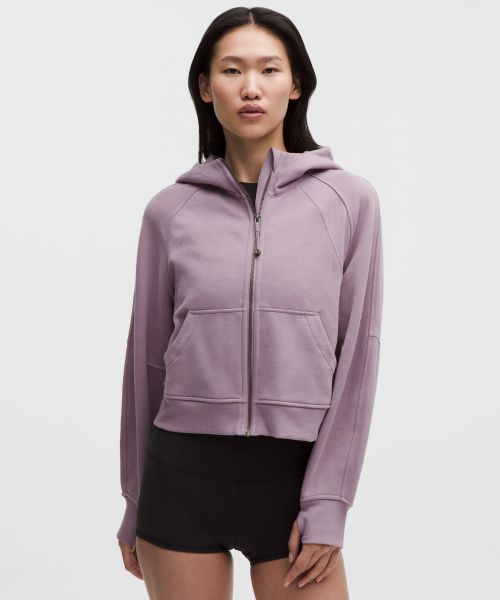 Scuba 女士超宽松款拉链连帽衫