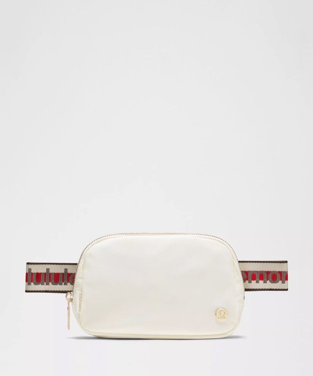 Everywhere 腰包 *条纹文字徽标