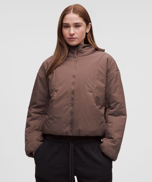 ThermoZen™ 女士带夹层连帽外套 拒水 