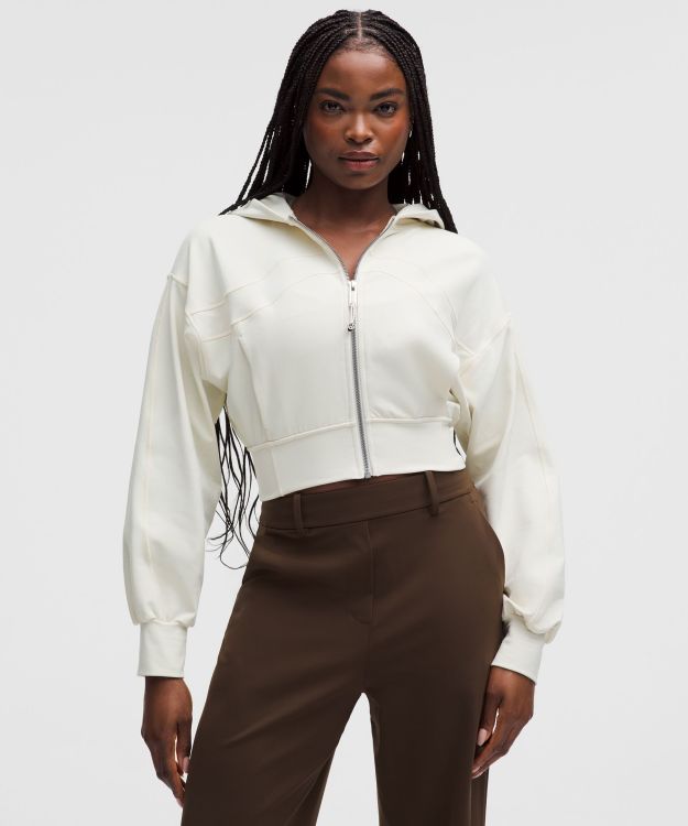 Define 女士宽松剪裁连帽夹克 *Luon