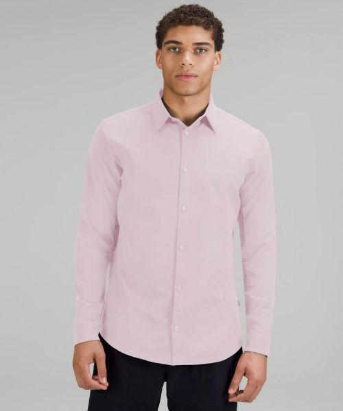 New Venture 男士修身款长袖衬衫 速干 芯吸