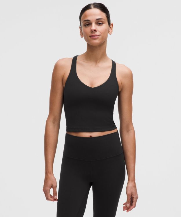 Align™ 女士背部别致肩带运动背心 A/B