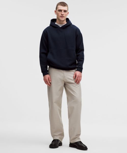 EasyFive 男士五袋款宽松剪裁直筒长裤 32L