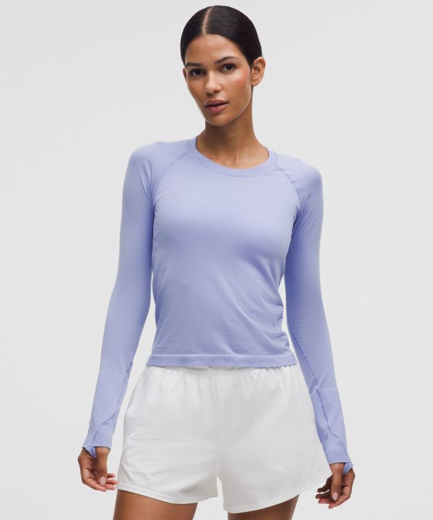 Swiftly Tech 女士运动长袖 T 恤 2.0 *Race