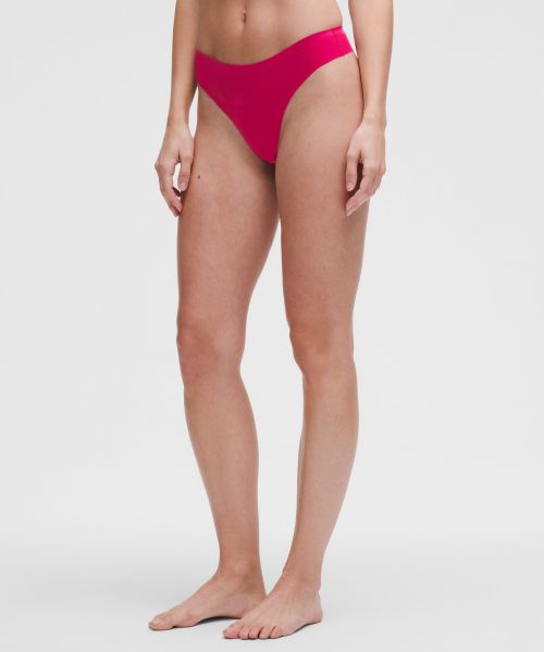 InvisiWear 女士中腰 T 型内裤