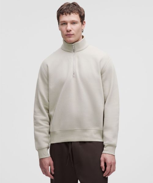 Steady State™ SuperLoft™ 男士半拉链卫衣