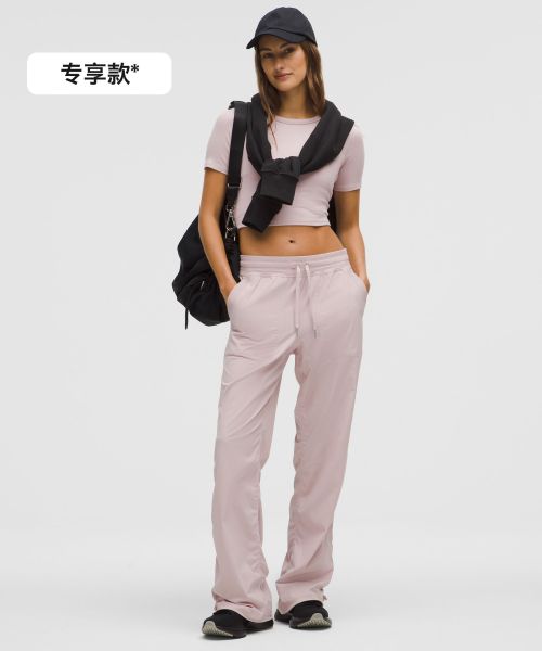 Dance Studio 女士宽松款中腰长裤