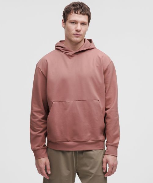Heavy Soft Jersey 男士高克重平纹针织套头连帽衫