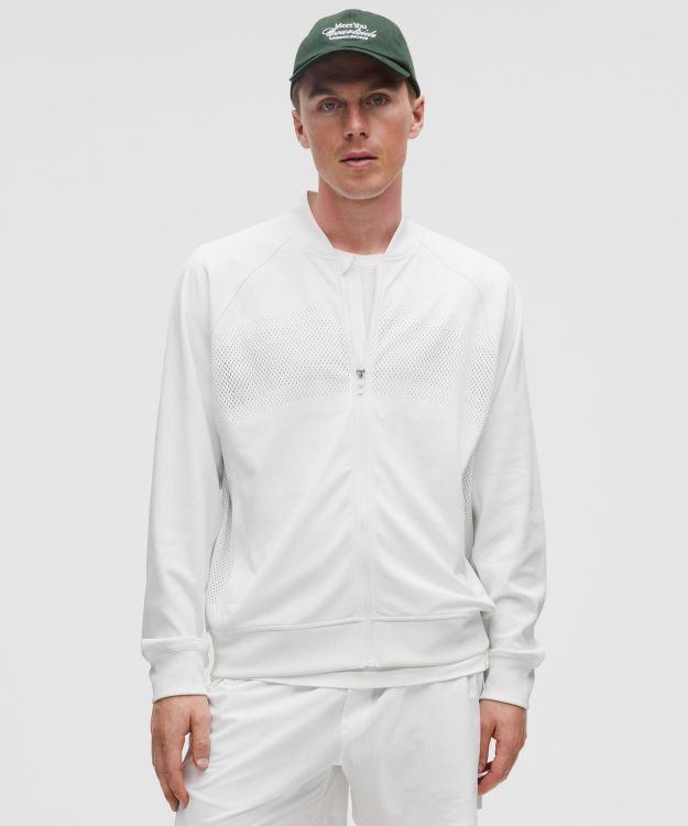 Engineered Knit 男士网球针织网面夹克