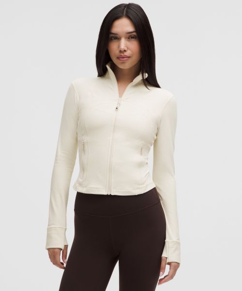 Define 女士短款夹克 *罗纹 Nulu™ 芯吸