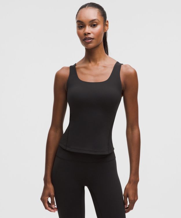 Nulu 女士方领口后侧开口背心