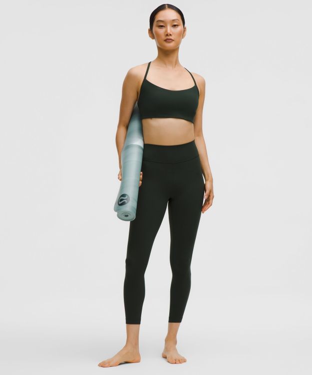 Groove 女士运动高腰罗纹拼接紧身裤 24