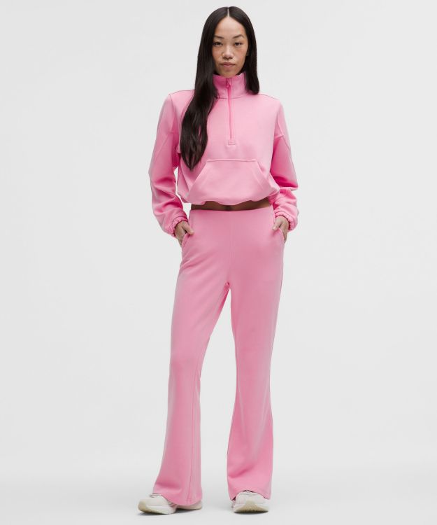 Brushed Softstreme 女士拉绒中腰喇叭裤