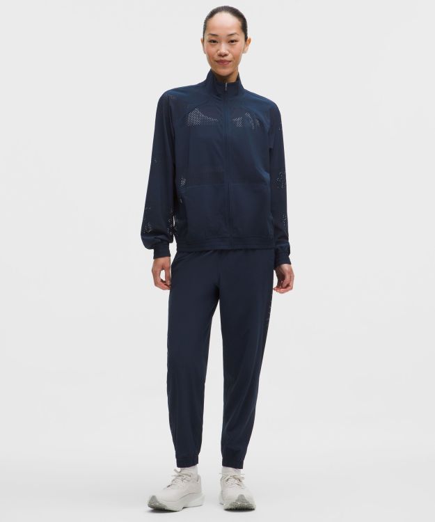 Adapted State 女士中腰运动裤 *开孔条纹