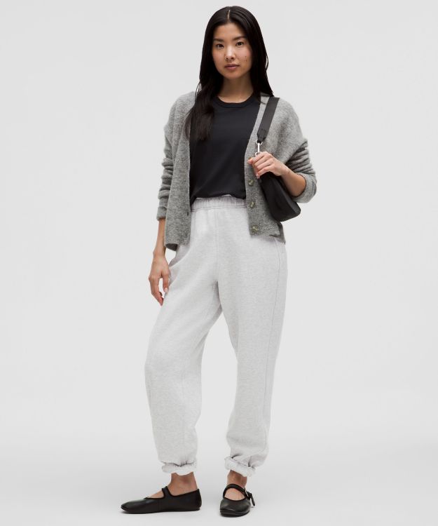 Scuba 女士超宽松款中腰运动裤