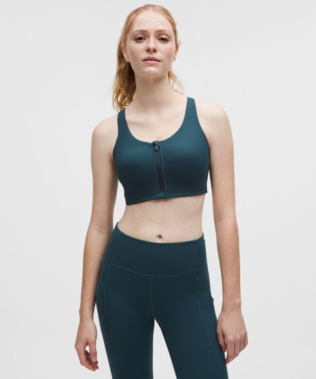 Energy 女士高支撑前拉链运动内衣