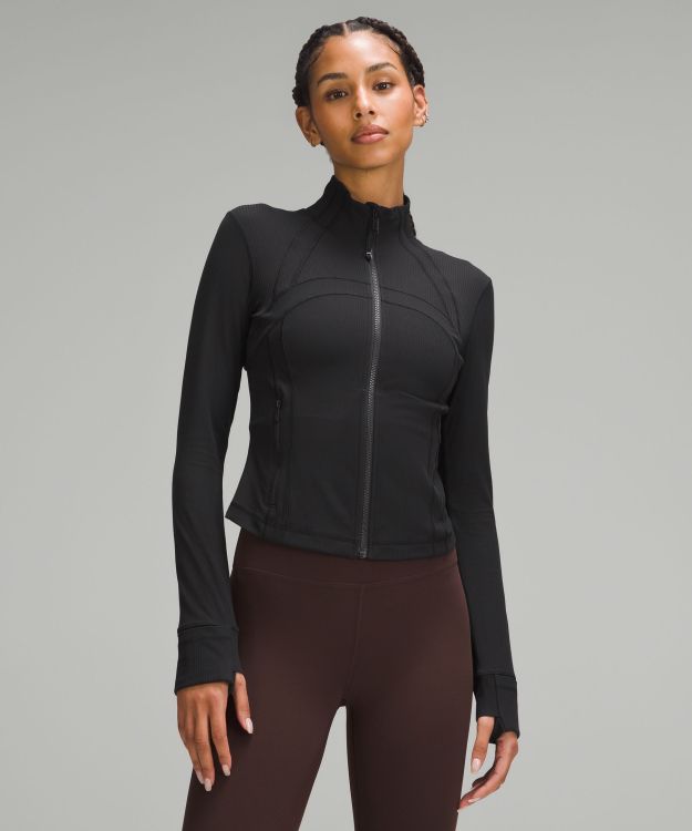 Define 女士运动短款夹克 *罗纹 Nulu™ 芯吸