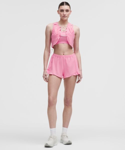 Kick-Flare 女士跑步高腰微喇短裤 2