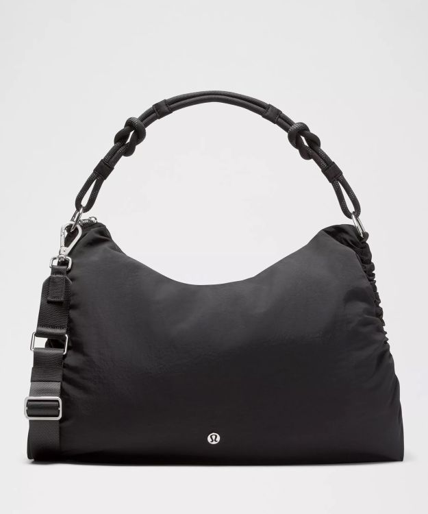 Convertible 女士大款多功能褶饰斜挎包