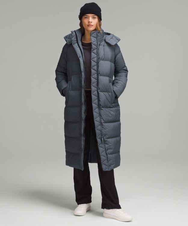 Wunder Puff 女士长款羽绒外套 防风拒水