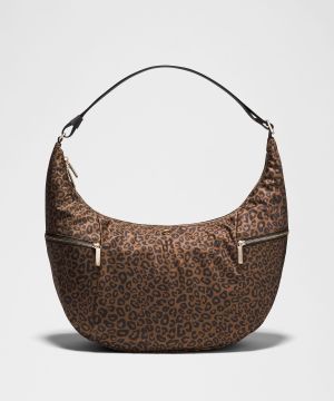 沙漠卡其棕流动感豹纹混色