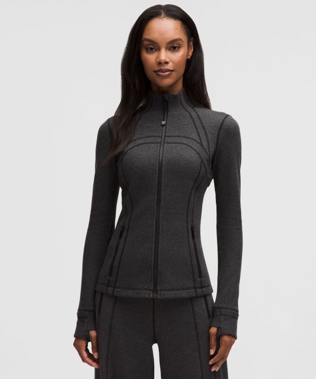 Define 女士夹克 *拉绒罗纹