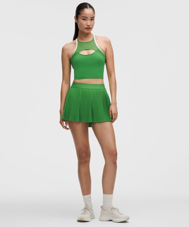 RePleat 女士风琴褶高腰网球裙