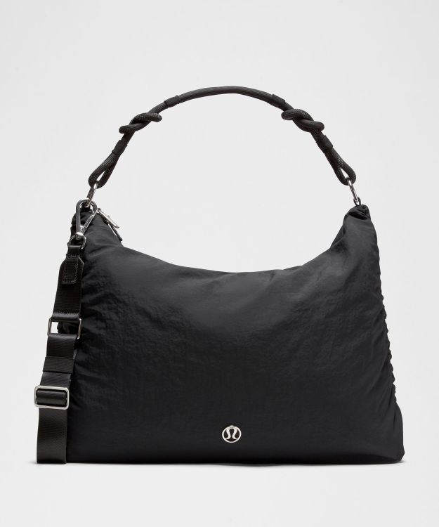 Convertible 女士大款多功能褶饰斜挎包