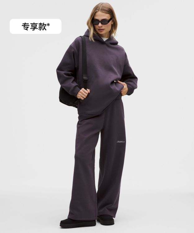 Big Cozy 女士超宽松款阔腿运动裤 *常规款