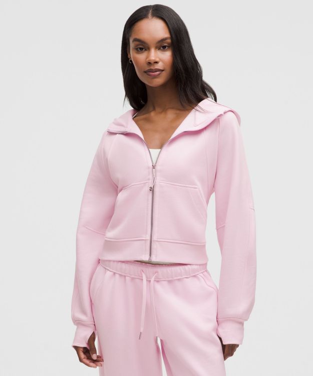 Scuba 女士超宽松款拉链连帽衫