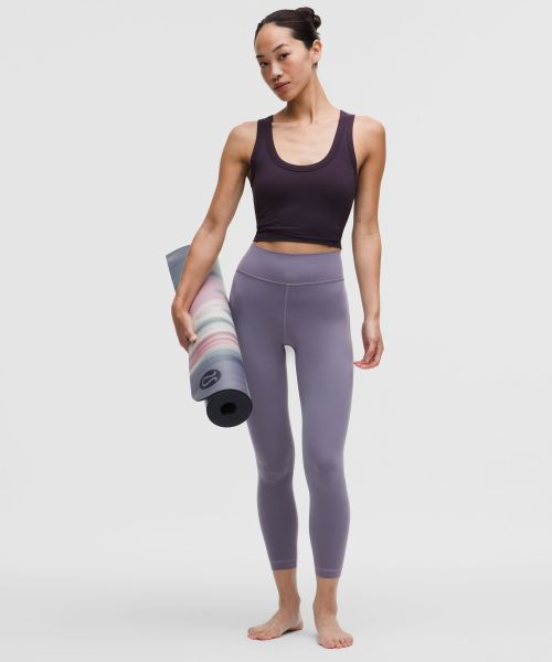 Groove 女士运动高腰罗纹拼接紧身裤 24