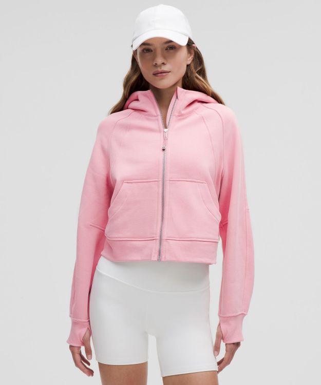 Scuba 女士超宽松款拉链连帽衫