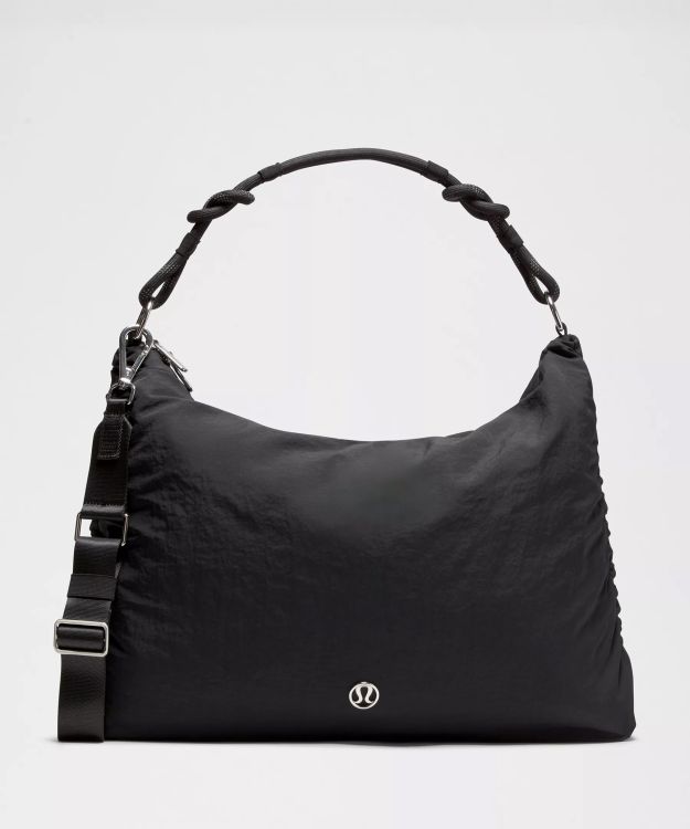 Convertible 女士大款多功能褶饰斜挎包